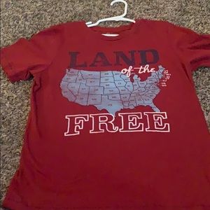 Boys patriotic shirt